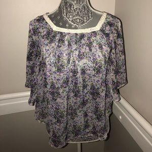 Forever 21 Floral Top